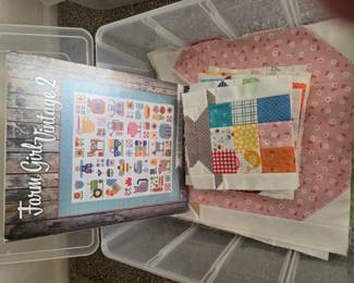Quilt kit and book