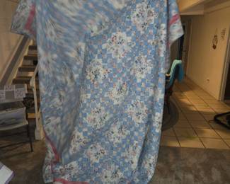 Queen size handmade quilt