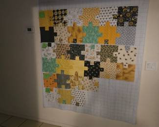 Quilt design wall