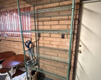 Metal garage rack