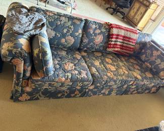 Floral couch