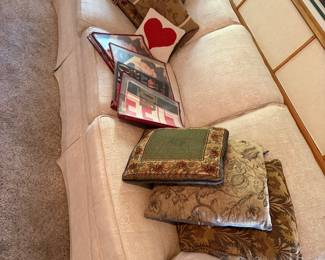 White sofa