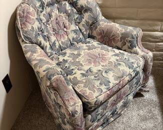 Floral chair