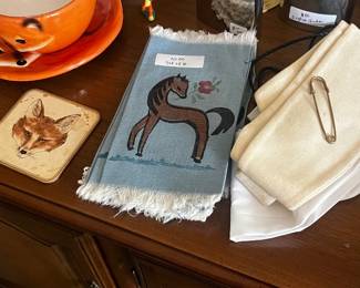 Horses, fox hunters,