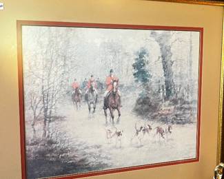 Framed fox hunters 