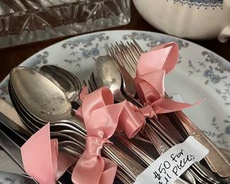 Beautiful silver plate pieces