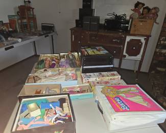 Barbie Dolls and Clothing