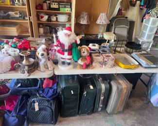Seasonal Decor And Luggage