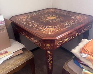 Game Table Front View