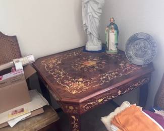 Decorated Table With Display Items