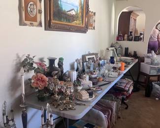 Framed Landscape Art And Decor Display