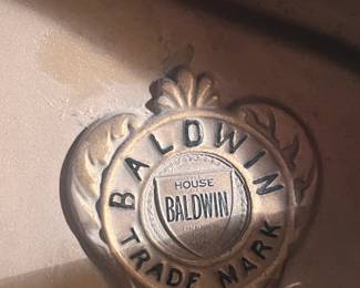 Piano Maker Medallion Detail