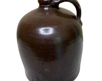 Antique Salt-Glazed Stoneware Jug