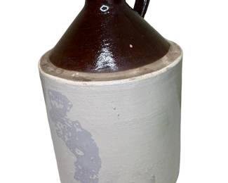 Antique Salt-Glazed Stoneware Jug