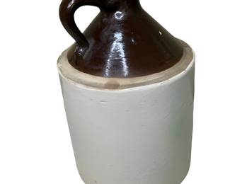 Antique Salt-Glazed Stoneware Jug