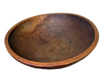 Large Primitive Wood Bowl