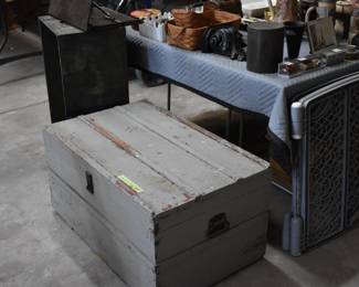 Old Tool Box Or Trunk