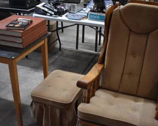 Rocking Chair & Books