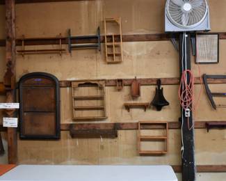 Old Picture Frame And Nik-Nack Shekves