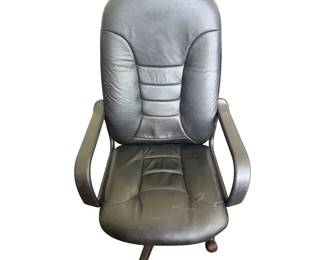Black Padded Executive Office Chair