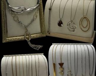 Mystery Costume Jewelry Lot Assorted Chains & Necklaces