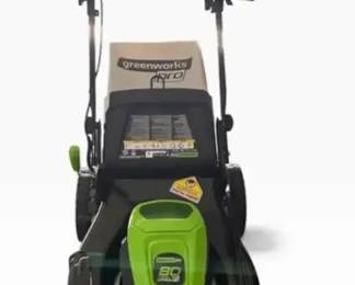 Greenworks Pro 80V 21” Cordless Lawn Mower with Grass Bag