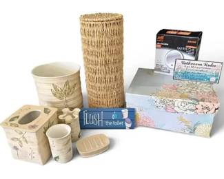 Botanical Bathroom Decor & Accessories Collection