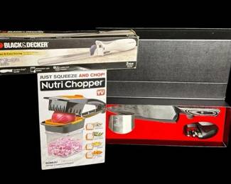 Black & Decker Electric Knife, Nutri Chopper & Knife Set