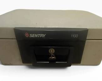 Sentry 1100 Fire-Safe Security Box with Keys