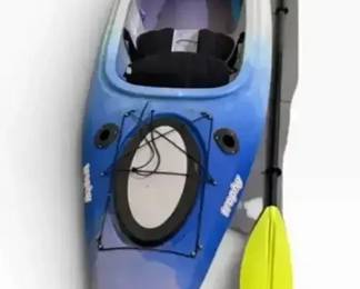 Trophy Sit-On-Top Kayak with Field & Stream Chute Paddle