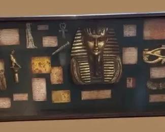 Egyptian Pharaoh Tutankhamun Shadow Box