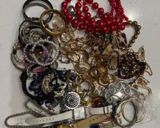 Mystery Lot Of Incomplete Jewelry Sets