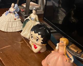 Vintage ladies and Betty Boop