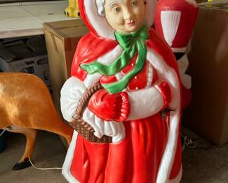 Mrs Claus blowmolds