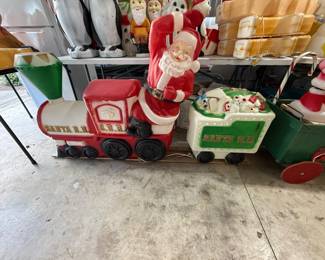 Blow mold train set of 5