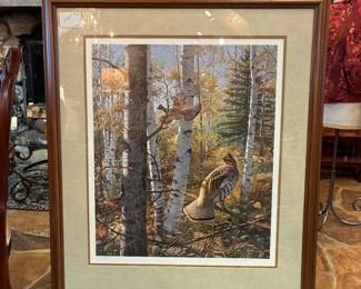 We have MANY pieces of LOCAL Minnesota Artist, Wildlife art/framed.  Selling for less than HALF of the cost to frame them. $99 