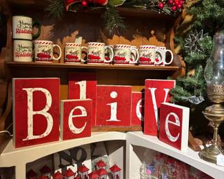 ENTIRE ROOM of Christmas decor!  Tons of ornaments and so much more.  All sold to raise money for charity