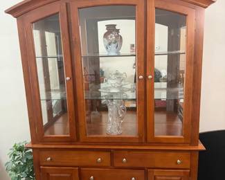 Gorgeous Hutch With Curved Top