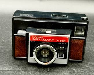 vintage Kodak Instamatic X-35F film camera