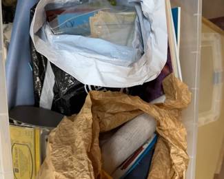 Fabric/Knitting Craft Mystery Lot