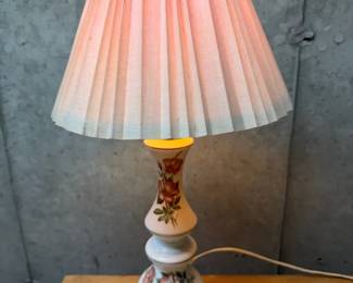Lovely Vintage Lamp With Marble Base