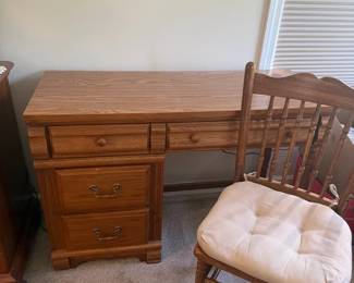 Vintage Desk & Chair