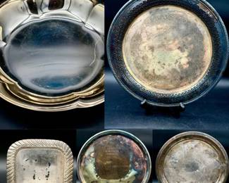 (5) Stunning Silverplate Dishes