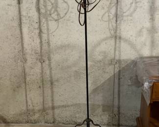 Antique Metal Floor Lamp
