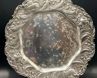 8 3/4” Sterling Silver Serving Platter