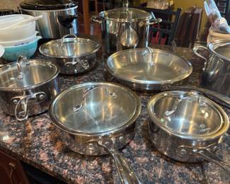 Calphalon pots and pans