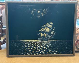 Velvet painting 