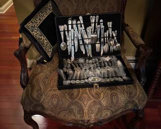 W. Rogers plated set