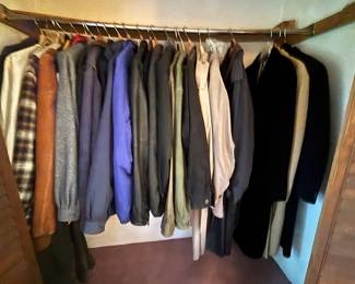 Men’s jackets, incl. Duluth work jackets