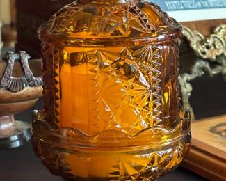 Amber fairy lamp